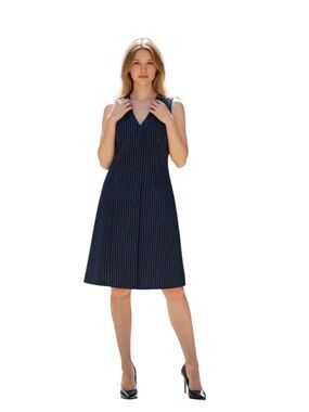 Steve Madden - NWT - Navy Button-Down Midi Dress